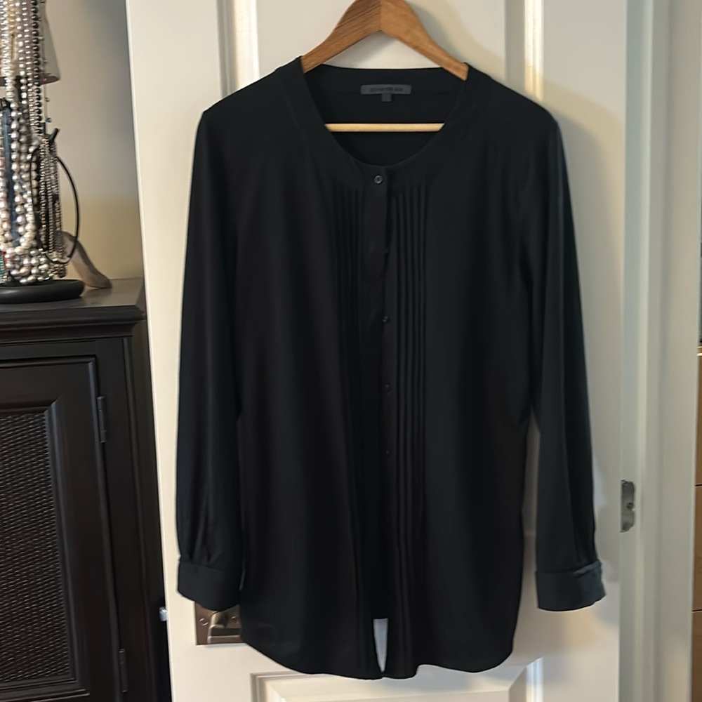 Ca va de soi tuxedo style blouse